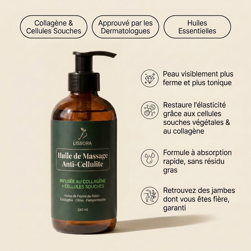 Huile de Massage Anti-Cellulite Body & Us