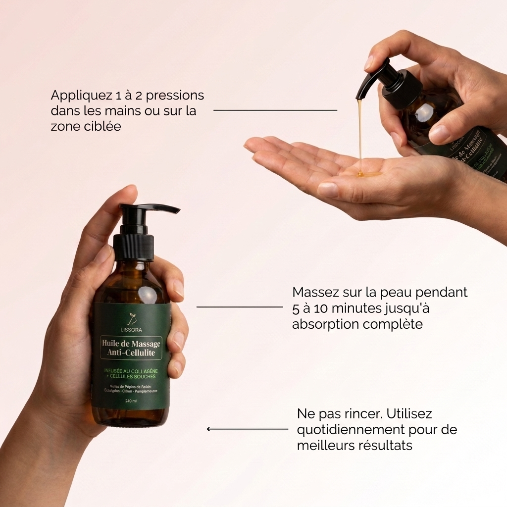 Huile de Massage Anti-Cellulite Body & Us
