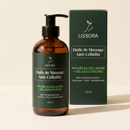 Huile Lissora — Soin Anti-Cellulite au Collagène
