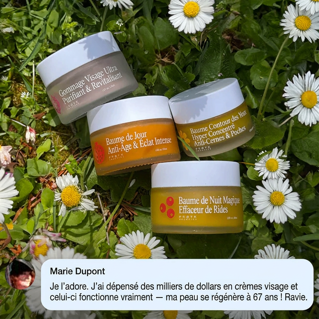 Baumes de Jour Anti-Âge & Éclat Intense