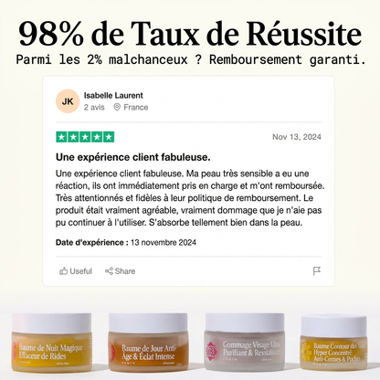 Baumes de Jour Anti-Âge & Éclat Intense